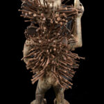 Nkisi Figure - Wood, Nails - Yombe - Congo