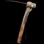 Ceremonial Axe - Metal, Wood - Lobi - Burkina Faso
