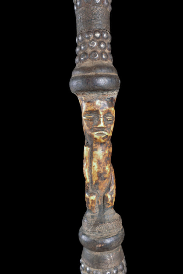 Power Stick / Scepter - Wood, Bone - Lega - DR Congo