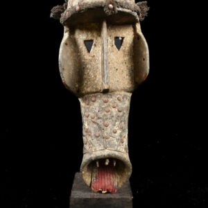 Mask - Wood, Nails - Guere - Ivory Coast