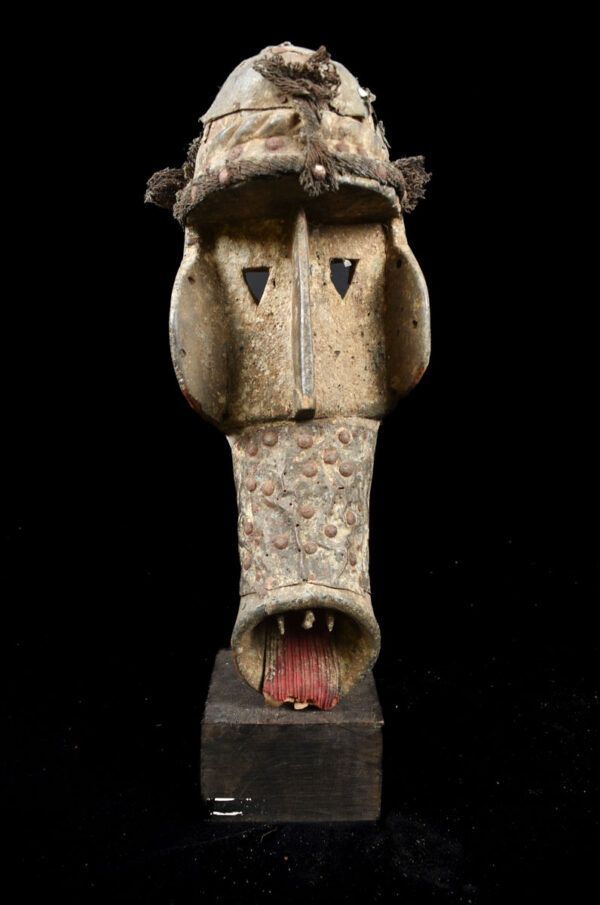 Mask - Wood, Nails - Guere - Ivory Coast