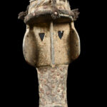 Mask - Wood, Nails - Guere - Ivory Coast