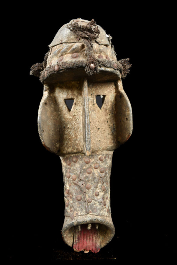 Mask - Wood, Nails - Guere - Ivory Coast