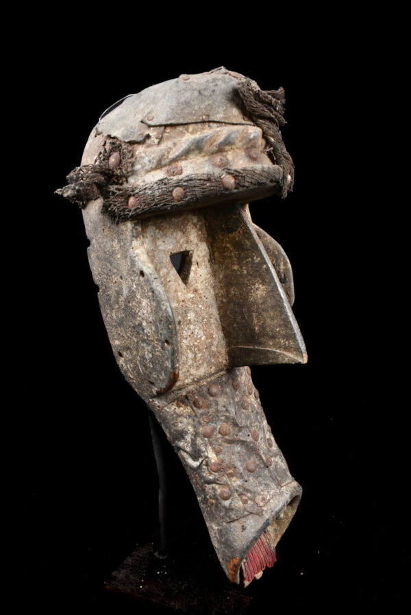 Mask - Wood, Nails - Guere - Ivory Coast