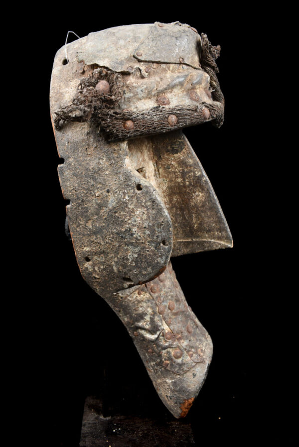 Mask - Wood, Nails - Guere - Ivory Coast