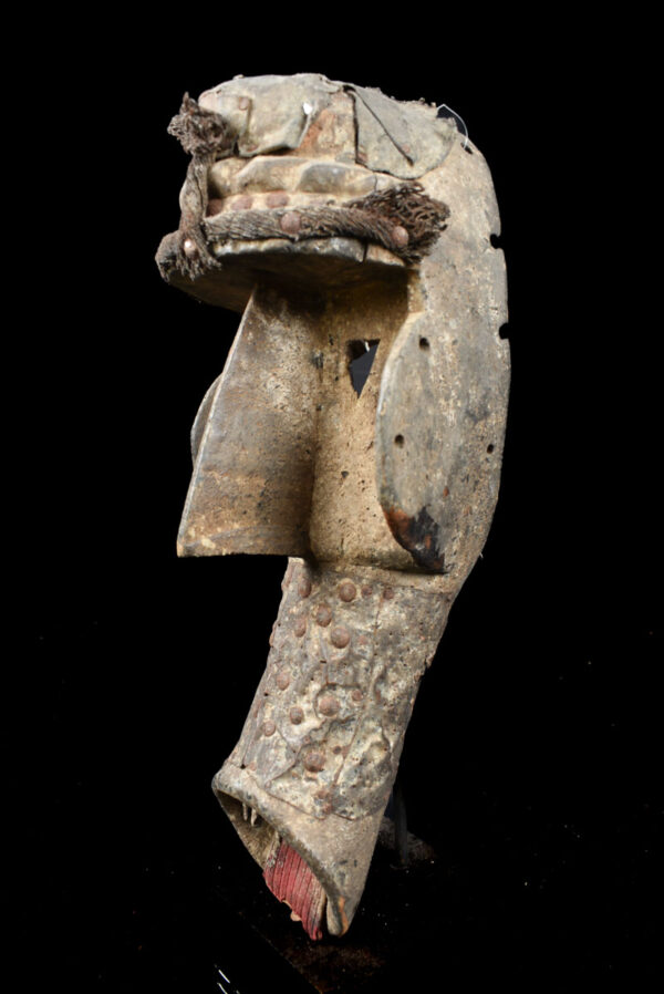 Mask - Wood, Nails - Guere - Ivory Coast