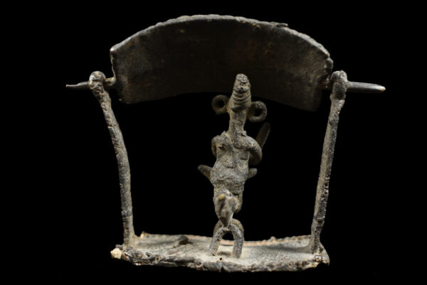 Horse rider figure - Bronze- Sao / Kotoko - Chad