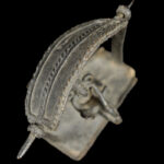 Horse rider figure - Bronze- Sao / Kotoko - Chad