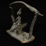 Horse rider figure - Bronze- Sao / Kotoko - Chad