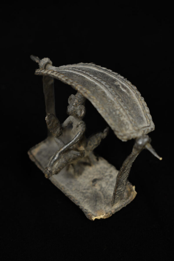 Horse rider figure - Bronze- Sao / Kotoko - Chad