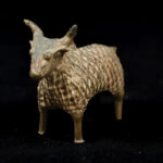 Zebu Bull figure - Dhokra Bronze - Orissa - India