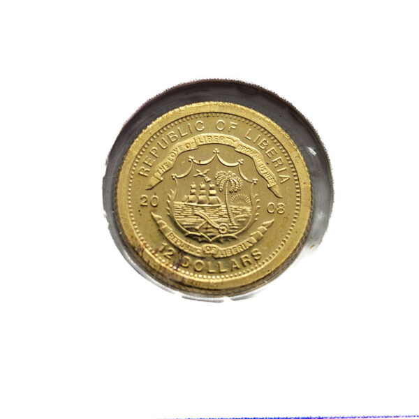 Liberia 12 Dollars 2008 Ireland