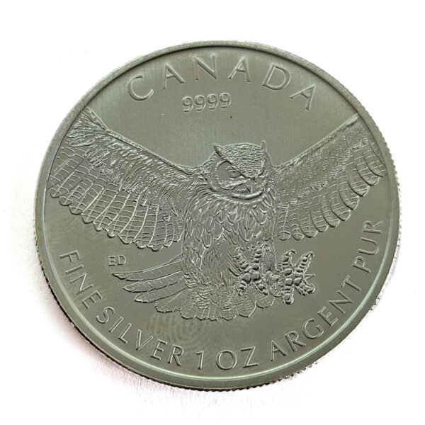 Canada 5 Dollars 2015 Great Horned Owl - Elizabeth II