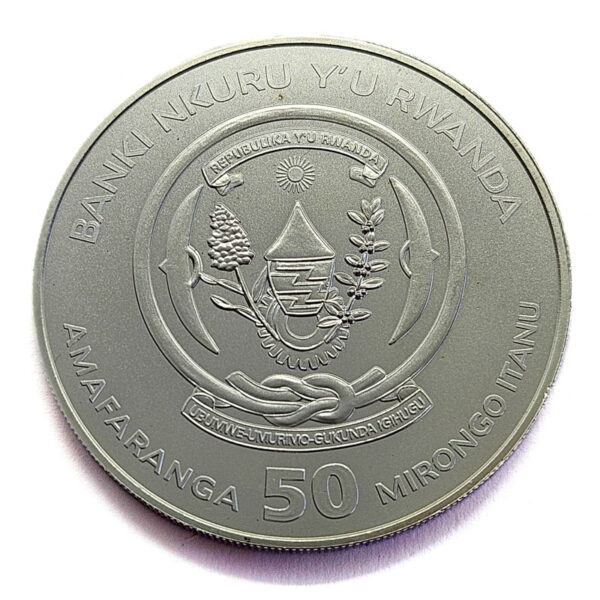 Rwanda 50 Mirong 2017 Nautical Ounce