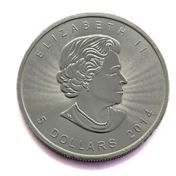 Canada 5 Dollars 2014 Maple Leaf - Elizabeth II