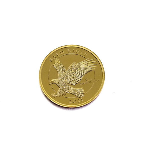 Fiji 5 Dollars 2021 Bald Eagle