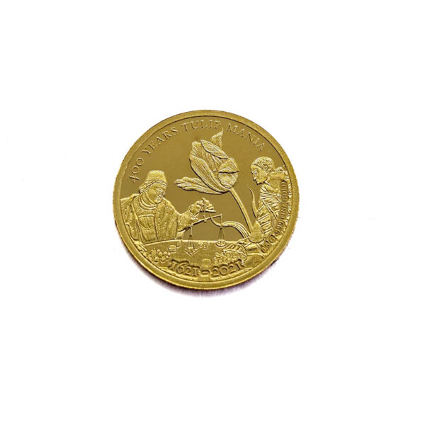 Congo 100 Francs 2021 400 years Tulip mania