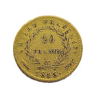 France 20 Francs 1813-Ü Napoleon