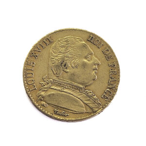 France 20 Francs 1815-B Louis XVIII