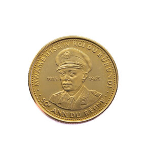 Burundi 25 Francs 1965 Mwambutsa IV
