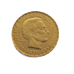 Uruguay 5 Pesos 1930 Constitution Centennial