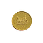 Singapore 10 Dollars 1992 Lion`s head