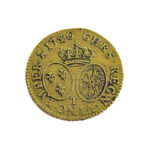 France Louis d`or 1740-T Louis XV
