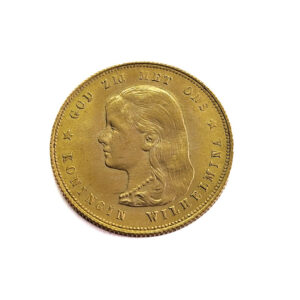 Nederland 10 Gulden 1897 Parels vast - Wilhelmina