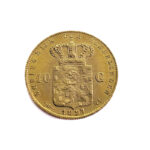 Nederland 10 Gulden 1897 Parels vast - Wilhelmina