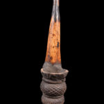 Ceremonial Pipe - Clay, Bone - Bamun - Cameroon