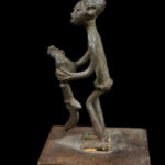 Goldweight figure - Bronze - Ashanti - Ghana