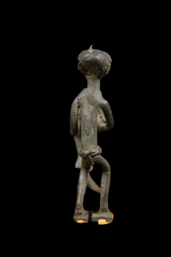 Goldweight figure - Bronze - Ashanti - Ghana