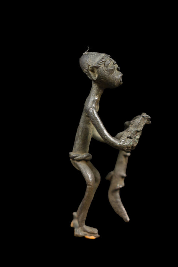 Goldweight figure - Bronze - Ashanti - Ghana