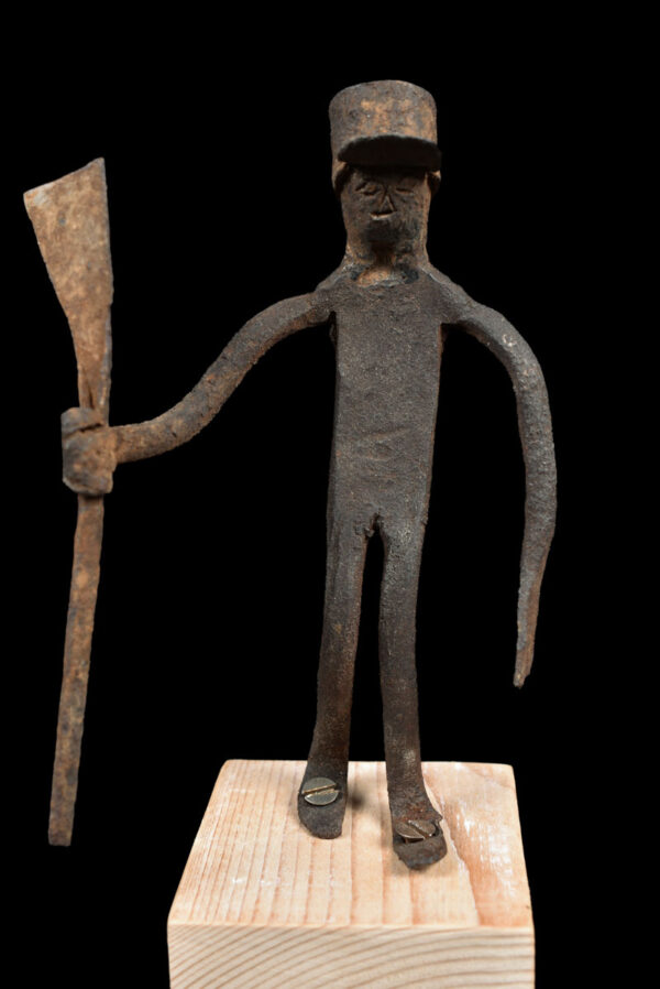 Metal Figure - Black Iron - Dogon - Mali