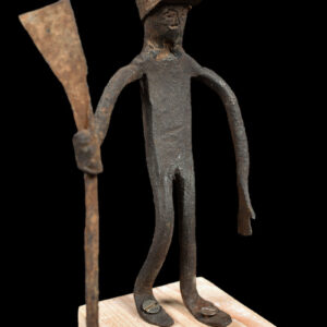 Metal Figure - Black Iron - Dogon - Mali