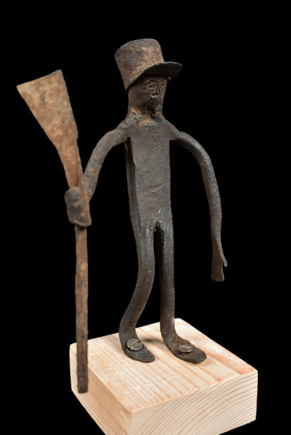 Metal Figure - Black Iron - Dogon - Mali