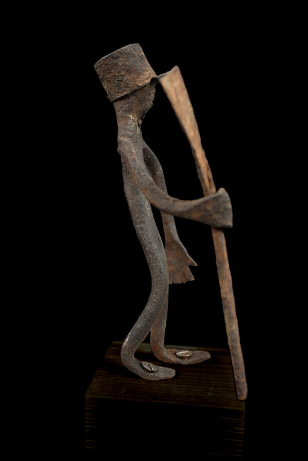 Metal Figure - Black Iron - Dogon - Mali
