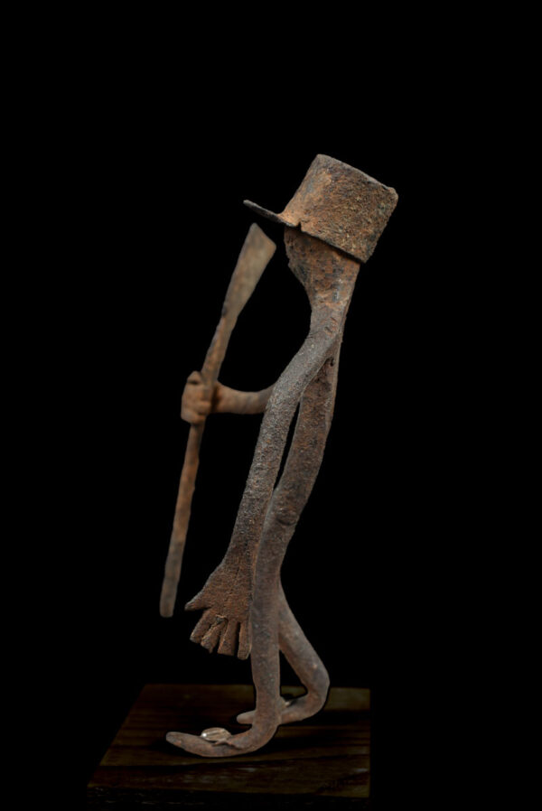 Metal Figure - Black Iron - Dogon - Mali