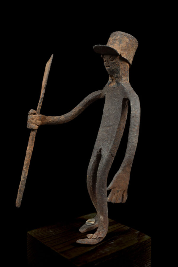 Metal Figure - Black Iron - Dogon - Mali