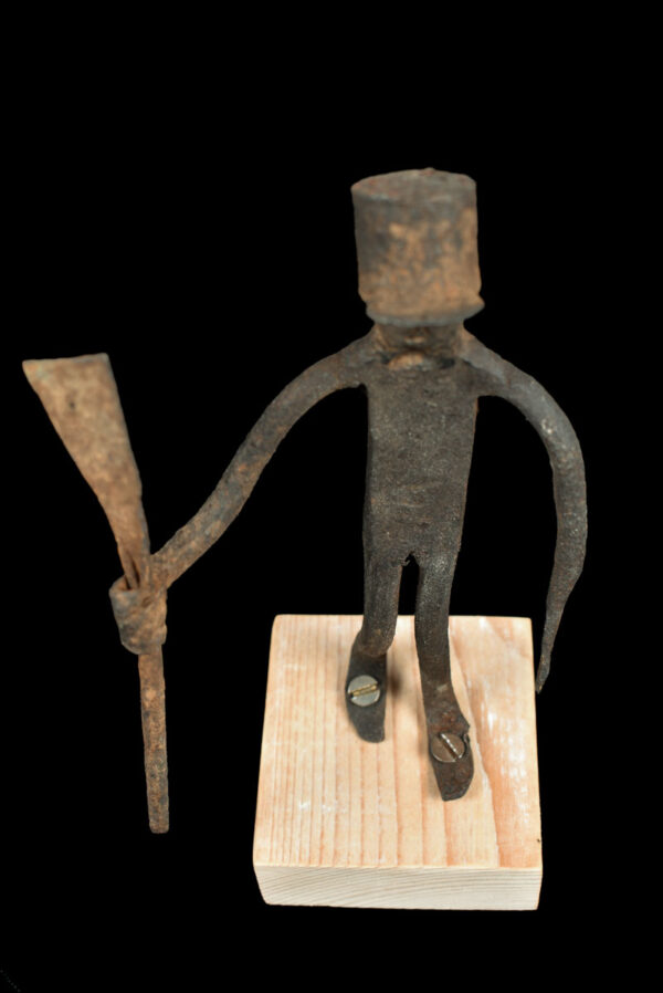 Metal Figure - Black Iron - Dogon - Mali