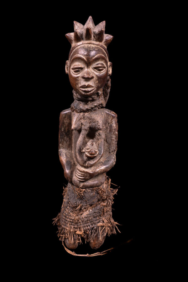 Maternity figure - Wood - Suku - Congo DRC