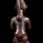 Divination bowl figure - Wood - Yoruba - Nigeria