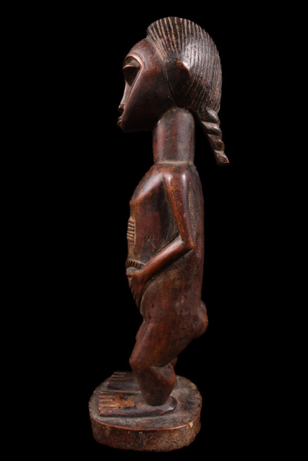 Ancestor figure - Baule - Wood - Ivory Coast