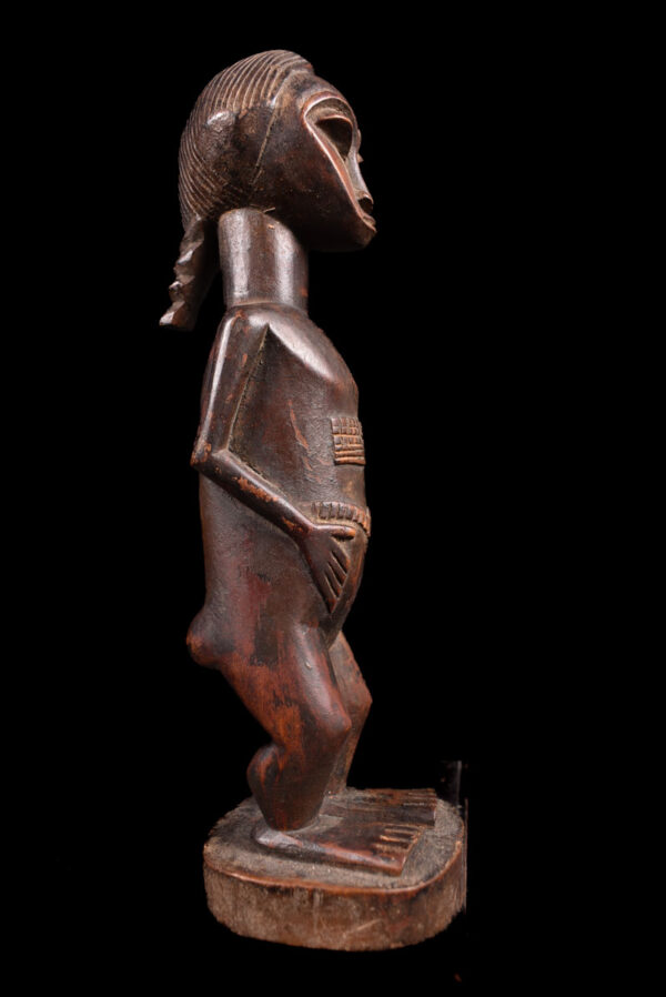 Ancestor figure - Baule - Wood - Ivory Coast