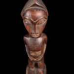 Ancestor figure - Baule - Wood - Ivory Coast