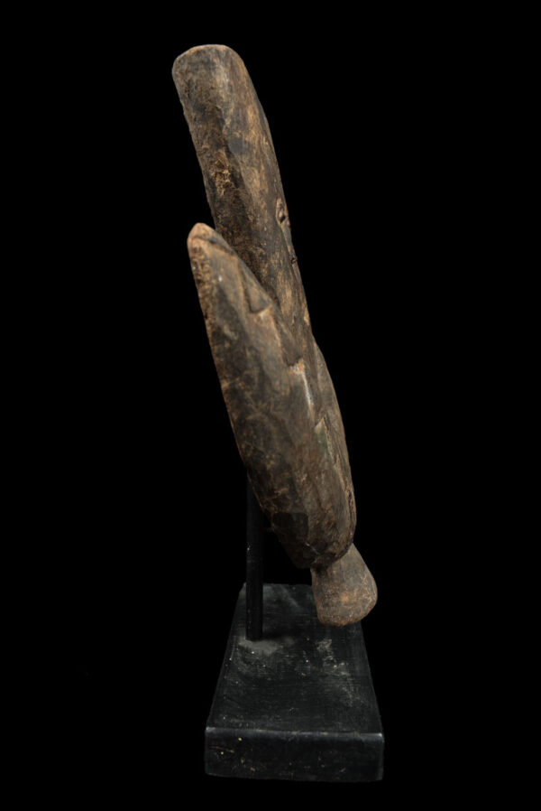 Moon mask - Wood - Eket - Nigeria