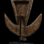 Moon mask - Wood - Eket - Nigeria