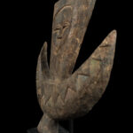 Moon mask - Wood - Eket - Nigeria
