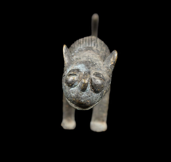 Leopard Figure - Bronze - Asante - Ghana