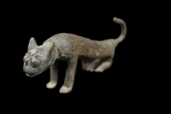 Leopard Figure - Bronze - Asante - Ghana